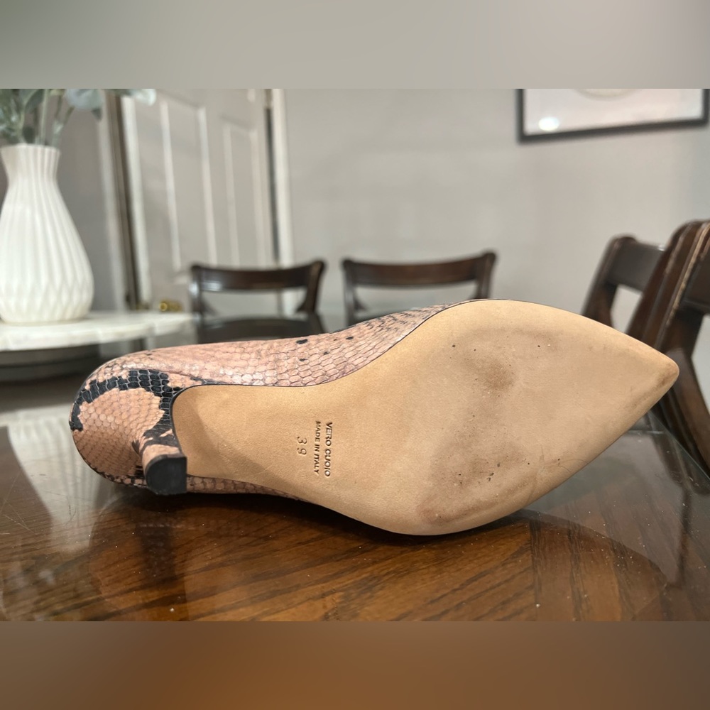 Pink Python Paris Texas Booties - image 5